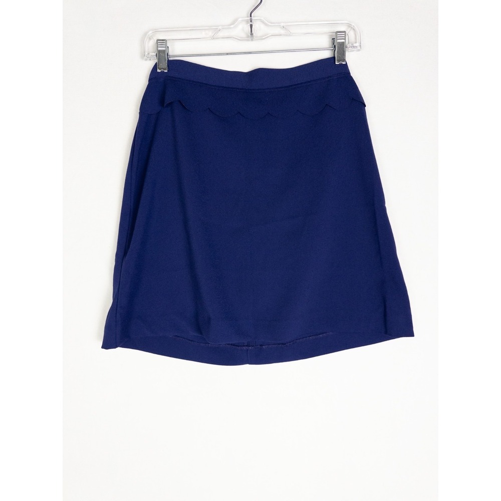 NWT Banana Republic Skirt Womens 2 Blue Pencil Career Office